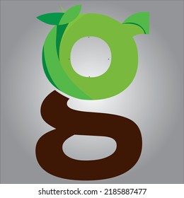 a logo with the letter G prefix, a logo that has the company's mission Go green the letter G, G means Go green