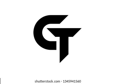 G T Logo Design Images Stock Photos Vectors Shutterstock