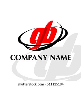 Logo Letter GB Design Vector