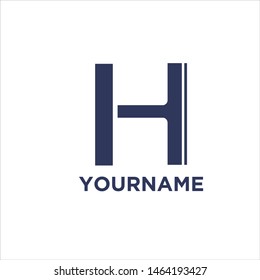 Logo Letter H designs simple and elegant