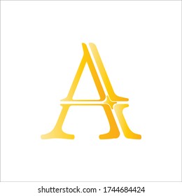 diseño de icono de carta con logotipo