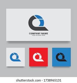 Logo letter initial C and I design