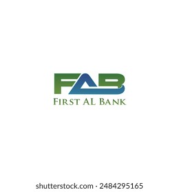 logo letter initial color full vector