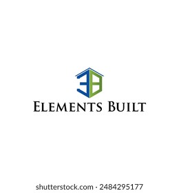 logo letter initial color full vector