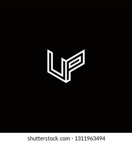 UP Logo Letter initial Designs Templete