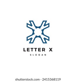 Logo Letter Initial X for business