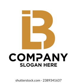 logo with letter initials I L B
