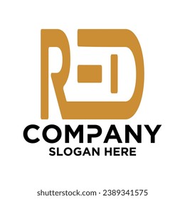 logo with letter initials R E D