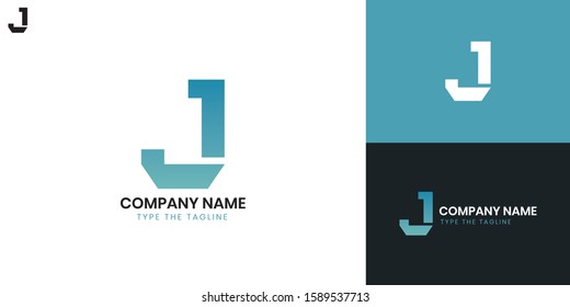 Logo Letter J - All elements on this template are editable with vector software.