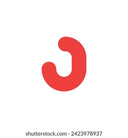 Logo letter J design template element