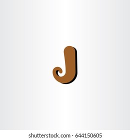 logo letter j symbol vector sign design