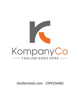 logo with letter K and C
