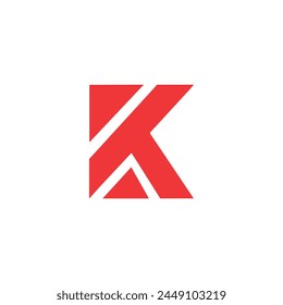 Logo Letter K Modern Development