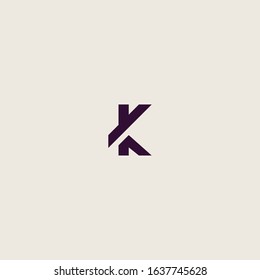 logo letter K premium with a simple design