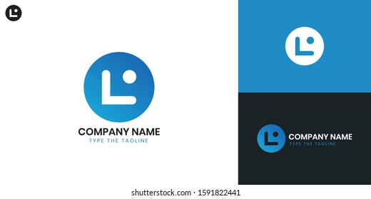 Logo Letter L - All elements on this template are editable with vector software.