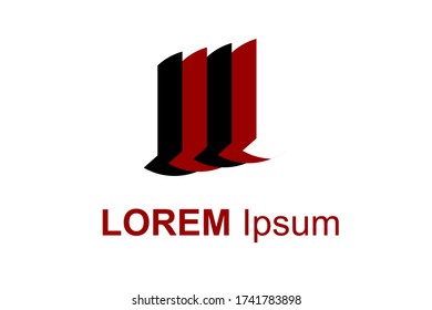 logo of the letter L from the hook, vector