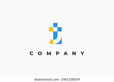 logo letter l t j medical modern business