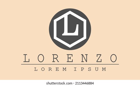 Logo of letter L. Vector design for company and brand