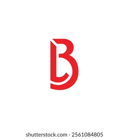 Logo Letter LB Simple Modern