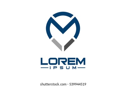 logo letter m