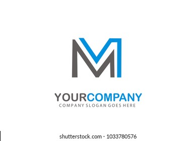 M Logo Alphabet Stock Vector (royalty Free) 747179506