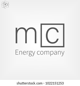 Logo letter MC