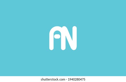 AN logo letter modern design