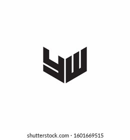 Logo Letter Monogram Initial Designs Template Isolated on White background