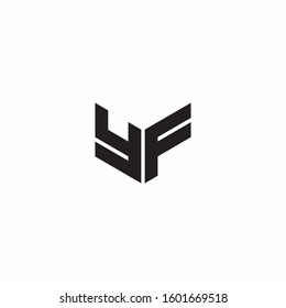 Logo Letter Monogram Initial Designs Template Isolated on White background