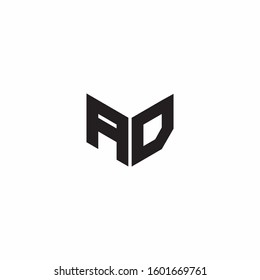 Logo Letter Monogram Initial Designs Template Isolated on White background