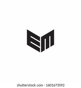 Logo Letter Monogram Initial Designs Template Isolated on White background