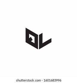 Logo Letter Monogram Initial Designs Template Isolated on White background