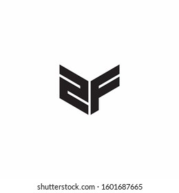 Logo Letter Monogram Initial Designs Template Isolated on White background
