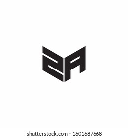 Logo Letter Monogram Initial Designs Template Isolated on White background