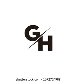 Logotipo Carta Monograma con diseño de logotipo moderno en color negro y fondo blanco