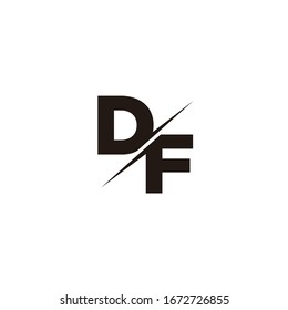 Logotipo Carta Monograma con diseño de logotipo moderno en color negro y fondo blanco