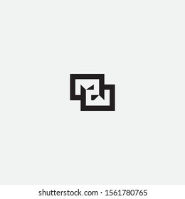 Logo Letter MW Simple, Modern Design Letter M and W.