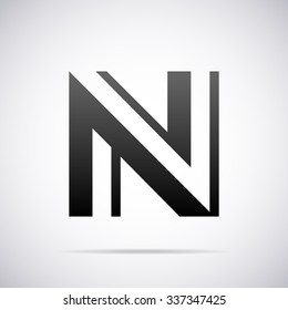 Logo for letter N
