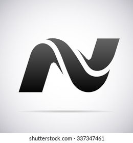 Logo for letter N
