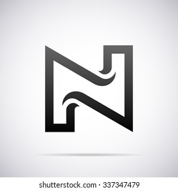 Logo for letter N
