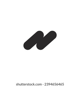 logo letter N design template element
