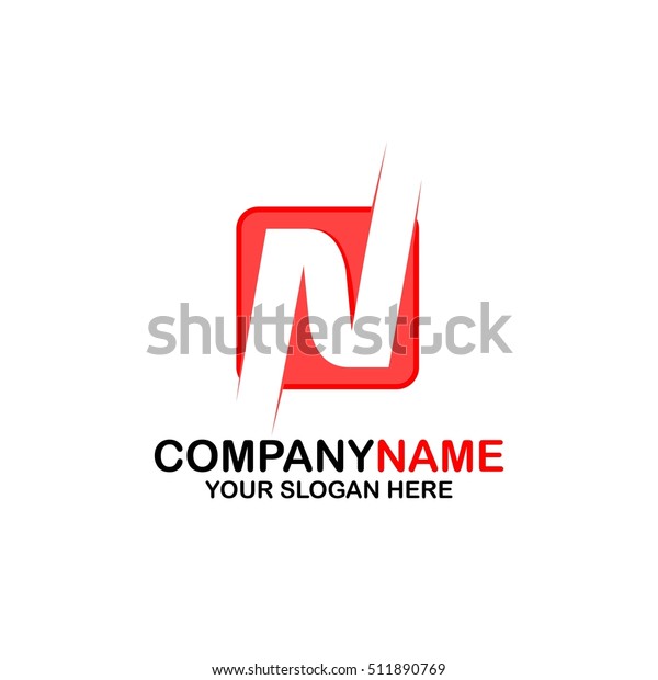 Logo Letter N Design Vector 511890769 