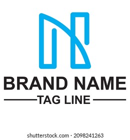 Logo letter N glitsh distortion vector image. distorted modern alphabet letter, for your business identity temblate, creative company , modern elegant writing for the letter NN . design  illustration