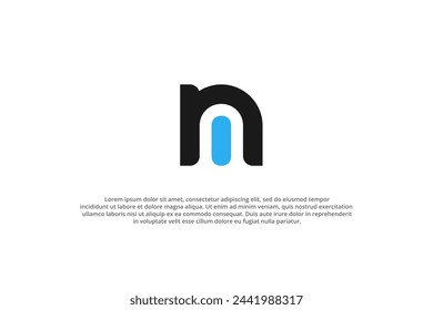logo letter n minimal business
