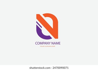 Logo letra N y U con diseños únicos