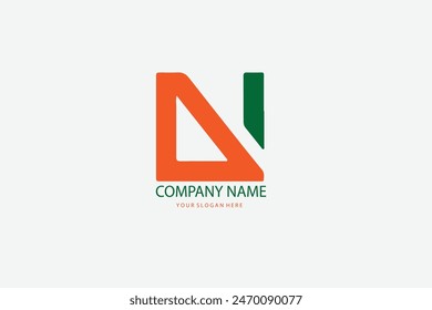 Logo letra N y U con diseños únicos