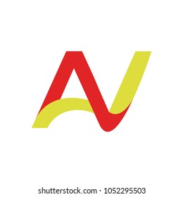 logo letter NA Flat Minimalist