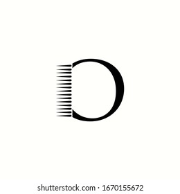 logo letter o abstract line vector design