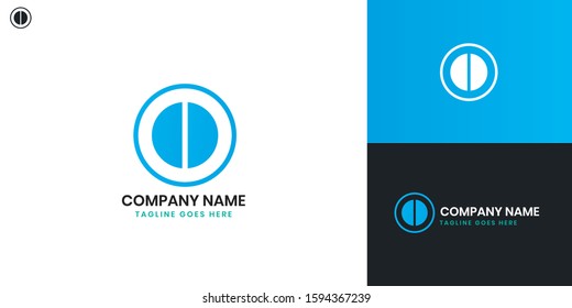 Logo Letter O - All elements on this template are editable with vector software.