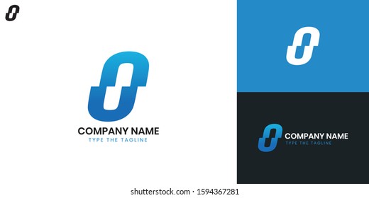 Logo Letter O - All elements on this template are editable with vector software.